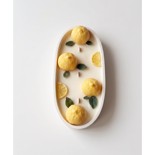 Lemon Garden Artisan Candle
