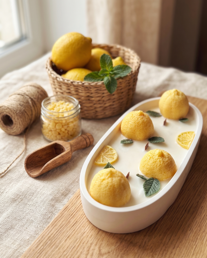 Lemon Garden Artisan Candle